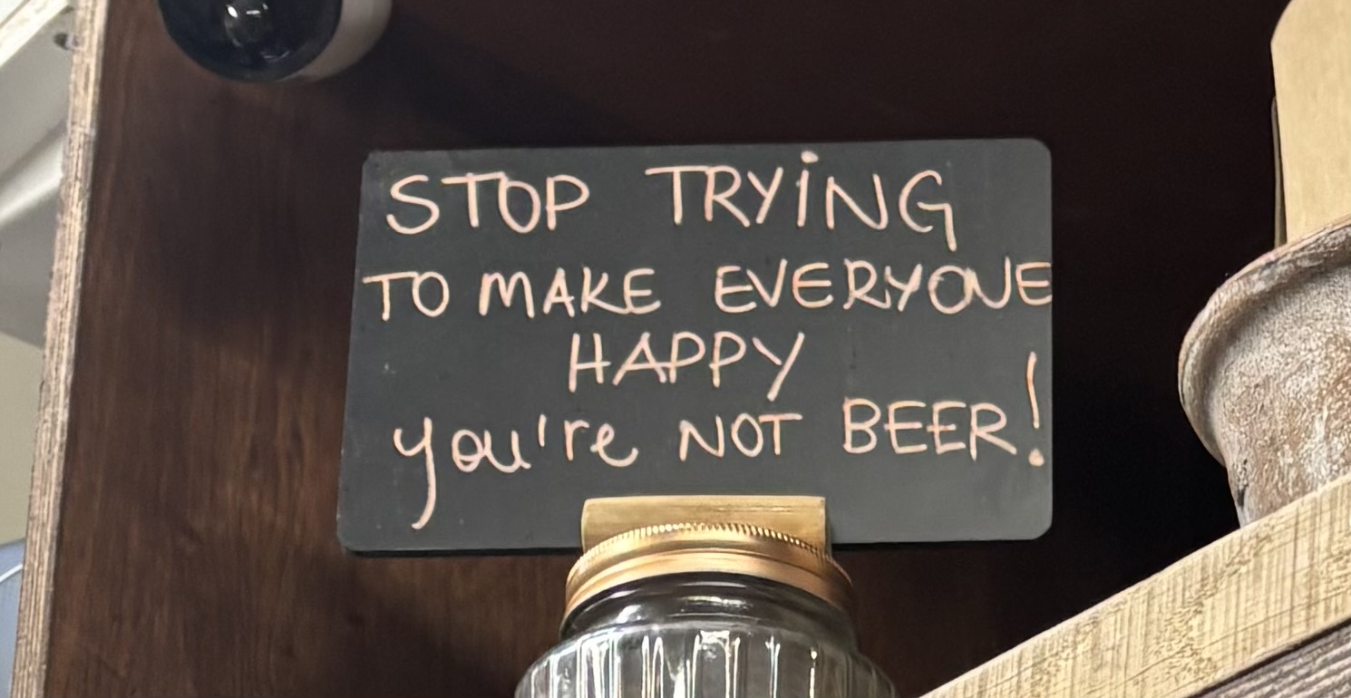 Beer = Happy